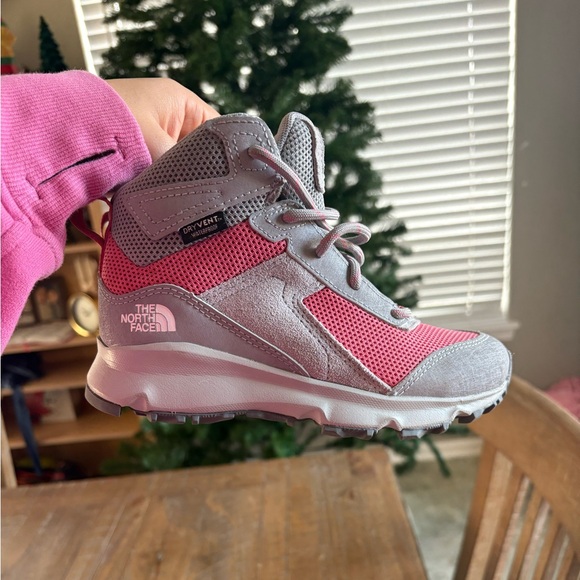 THE NORTH FACE JR HEDGEHOG HIKER II MID WATERPROOF BOOTS KIDS size 1 - Picture 3 of 8